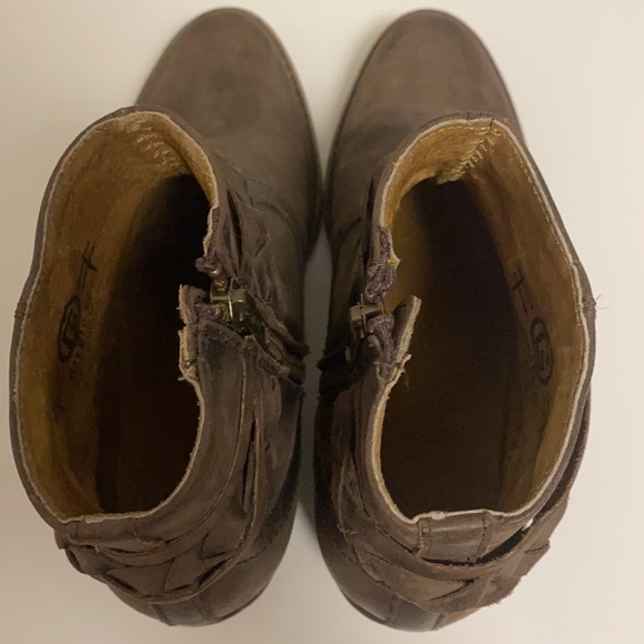 Leather ankle boots - Picture 4 of 6